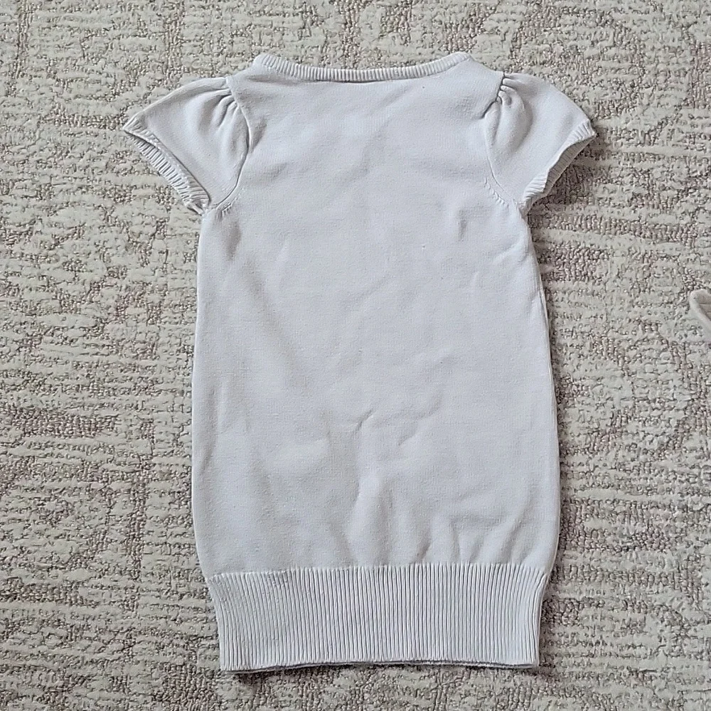 Gymboree 4T Peter Pan Sequin Collar Dress